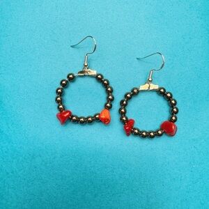 Western pearl earrings